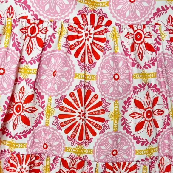 NWOT Borgo de Nor Clio Sweetheart Midi Dress in Palermo Pink Size 10 US (14 UK) - Picture 10 of 13